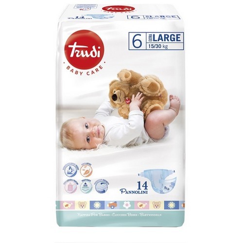 Pannolini trudi dry fit - trudi, (6)