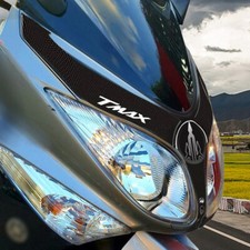 Adesivi 3D Protezione Frontale compatibili TMAX 500 T MAX 2008 2011 Carbonio 