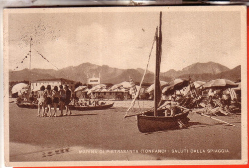 Cartolina marina di - ,