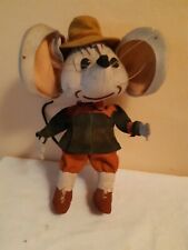 Topo gigio peluche raro panno lenci anni 60, pezzo unico
