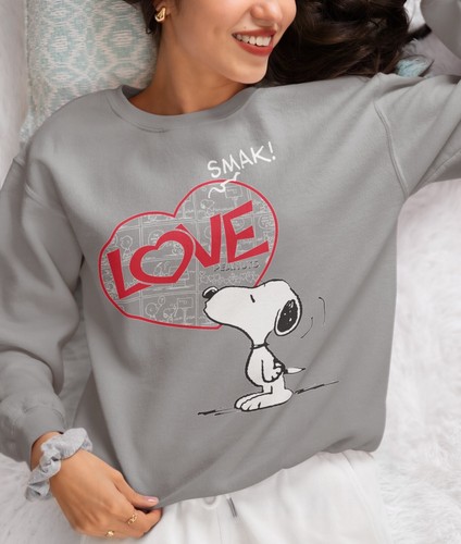 Felpa ufficiale peanuts snoopy - ufficiale,