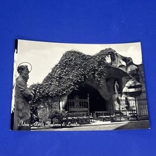 ADRIA GROTTA MADONNA DI LOURDES - Bianco e nero Cartolina