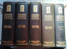 ENCICLOPEDIA UNIVERSAL ILUSTRADA 5 Volumi - 1966/1969 ESPASA-CALPE, S.A. MADRID
