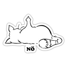 Gatto Nö, No, No...Dito medio