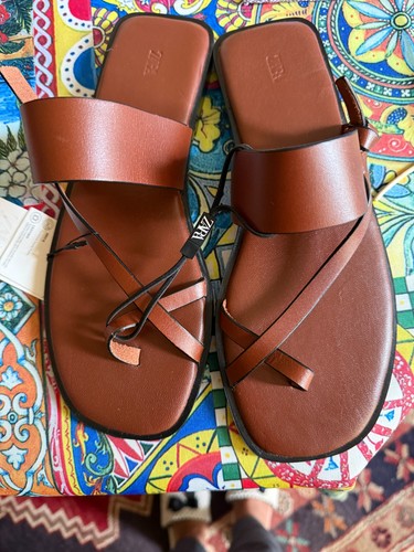 Sandali donna zara pelle - sandali,