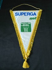Gagliardetto Pennant  SUPERGA SPORT MESTRE BASKET CLUB originale