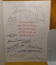 Everywhere and All at Once Performa 07 Signed First Edition 12 signatures