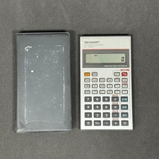 CALCOLATRICE SCIENTIFICA SHARP EL-506P BATTERIE NUOVE FUNZIONANTE