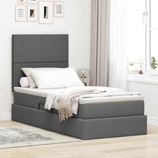 Letto con contenitore e LED