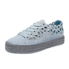 Cafe' Noir Sneakers In Suede