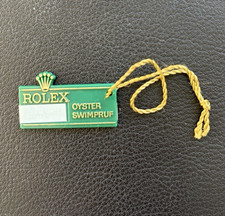 Rolex Vintage Hang Tag Oyster