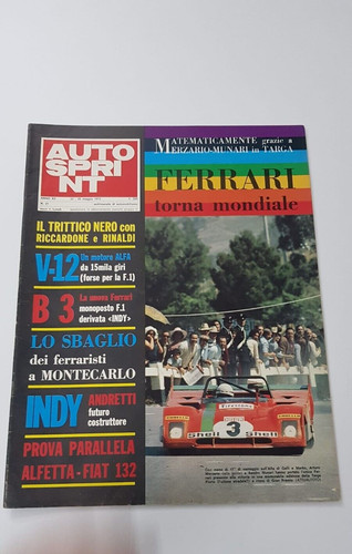 Autosprint ferrari torna - ferrari,