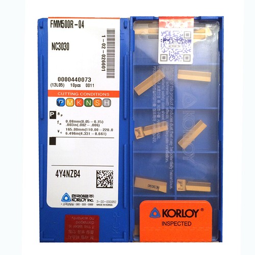 Korloy fmm500r nc3030 - fmm500r-04,