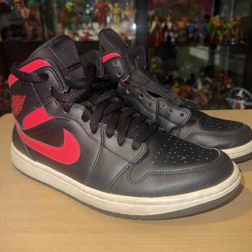 Jordan mid nero sirena rosso - jordan,