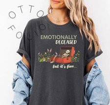 T-shirt emotivamente defunta