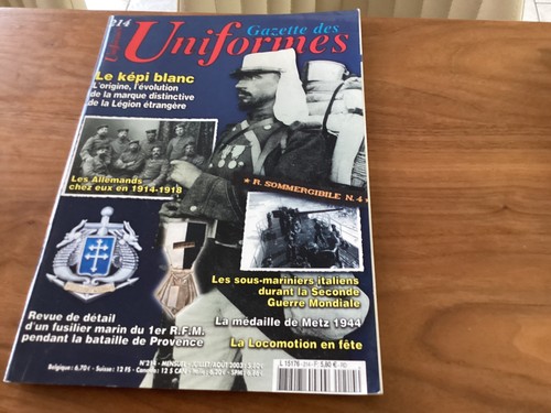Gazette uniformes 214 képi - gazette,