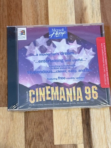Rom microsoft cinemania 96 - microsoft,