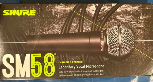 Shure sm58 microfono - shure,