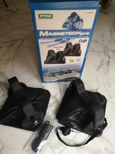 Portasci magnetico con chiave - portasci,