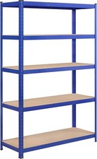 Scaffale 5 ripiani acciaio zincato