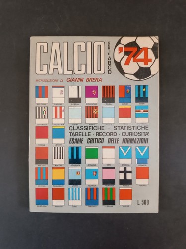 Libro calcio serie b c - libro, '74