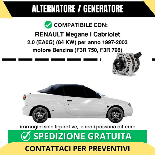 Alternatore renault megane - alternatore, i