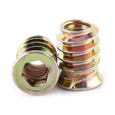 Inserto filettato in legno