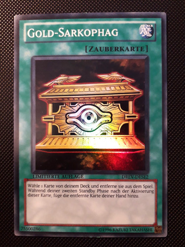 Sarcofago d oro - yu-gi-oh!, d'oro