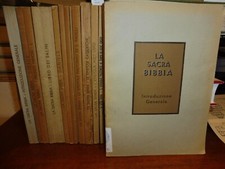 LA SACRA BIBBIA VOLGATA LATINA E TRADUZIONE ITALIANA - S. GAROFALO - 12 VOLUMI