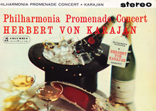 SAX 2404 B/S UK - VON KARAJAN - PHILHARMONIA PROMENADE CONCERT - NM