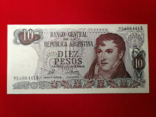 Argentine - Argentina 10 Diez Pesos 1976 Pick 300 NEUF / UNC !