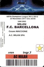 Biglietto stadio UEFA