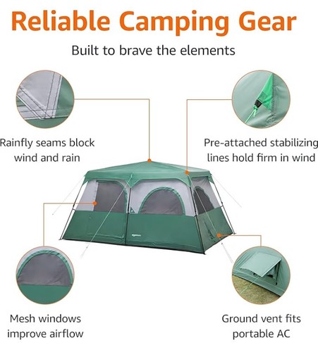 Tenda campeggio istantanea - da,