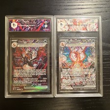 Coppia Charizard ex Teracristal 223/197-234/091 ITA GRAAD 9.5