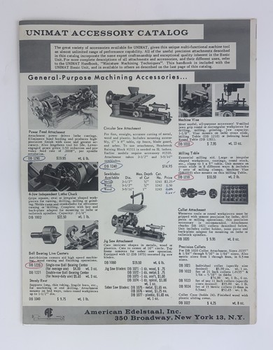 Catalogo accessori unimat - catalogo,