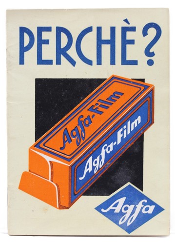 Depliant agfa vintage - depliant,