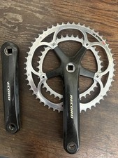 Guarnitura Campagnolo Prima Generazione Record Carbon 10 Spd 172,5mm Rara 39/52 '02