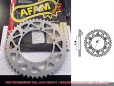 corona crown moto Kawasaki KX KDX KLX KXF Suzuki RM-Z AFAM 17206-49 alluminio