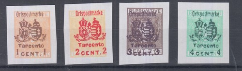 1918 serie marche bolli - 1918, v.