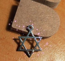 Ciondolo Stella Di Davide Acciaio Zincato Bella Fattura