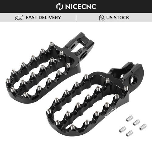 Forged wide foot - wide, pedals