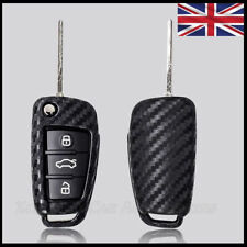 Carbonio Fibra Portachiavi Cover Custodia Per Audi A1 A3 S3 A4 S4 A5 S5 A6 Tt