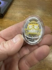 Uovo Fabergé Argento Diamante