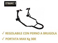 CRUIZER Cavalletto Posteriore Solleva Moto Alzamoto Attacco a Piastre Portamoto