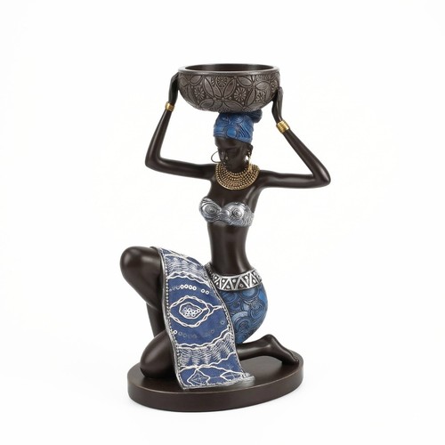 Figura femminile portacandele - figura,