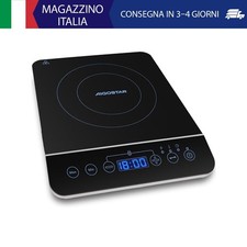 Aigostar BlueFire – piastra a induzione portatile, piano cottura portatile con p