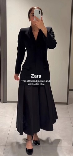 Zara nuovo abito - nuovo, blazer