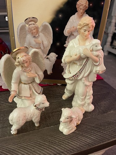 Presepe porcellana giada bon