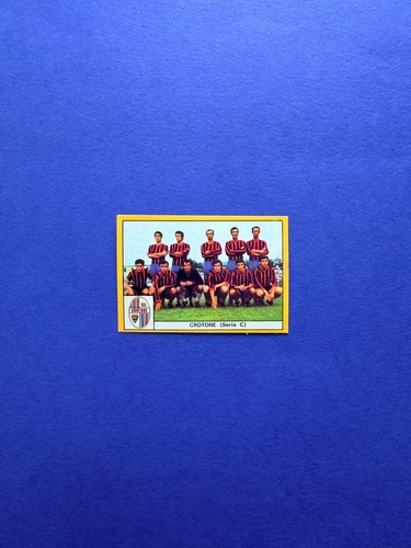 Crotone squadra figurina - crotone,