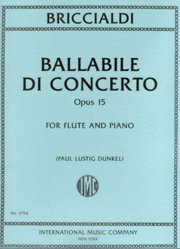Ballabile concerto 15 - concerto, op.15